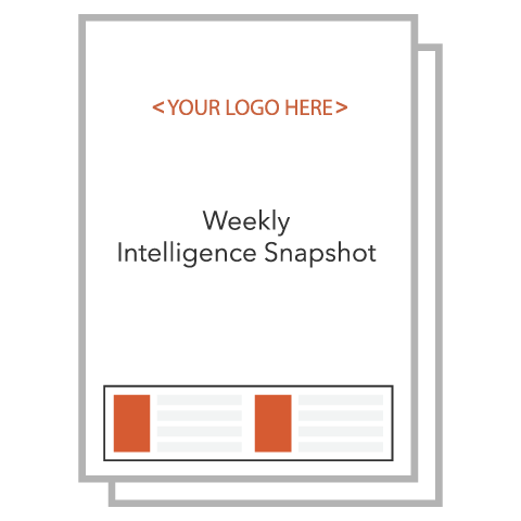 Weekly Intelligence Snapshot QuoIntelligence Report White Labeled Bulletin