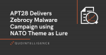 APT28 Delivers Zebrocy Malware Campaign Using NATO Theme as Lure