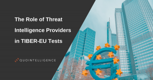 The Role of Threat Intelligence Providers in TIBER-EU