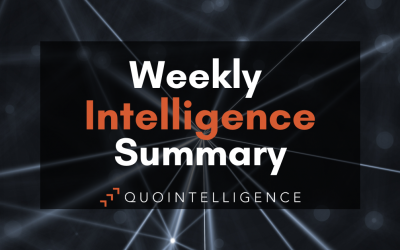 Weekly Intelligence Snapshot – Week 6
