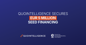 QuoIntelligence secures EUR 5 million seed financing, with the eCAPITAL logo