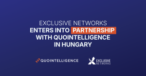Exclusive Networks enters into partnership with QuoIntelligence in Hungary, with both logos