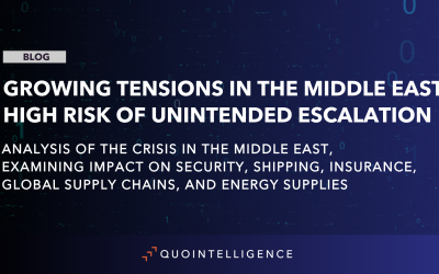 Growing Tensions In the Middle East: High Risk Of Unintended Escalation