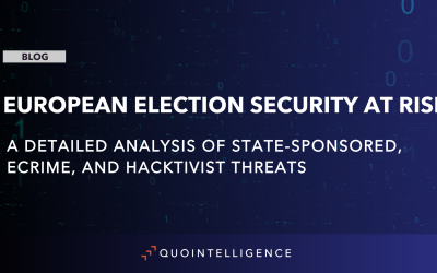 European Election Security At Risk: A Detailed Analysis of State-Sponsored, eCrime, and Hacktivist Threats