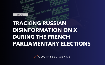 Tracking Russian Disinformation On X During The French Parliamentary Elections