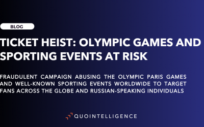 Ticket Heist: Olympic Games and Sporting Events at Risk