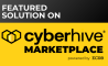 Cyberhive Badge yellow background